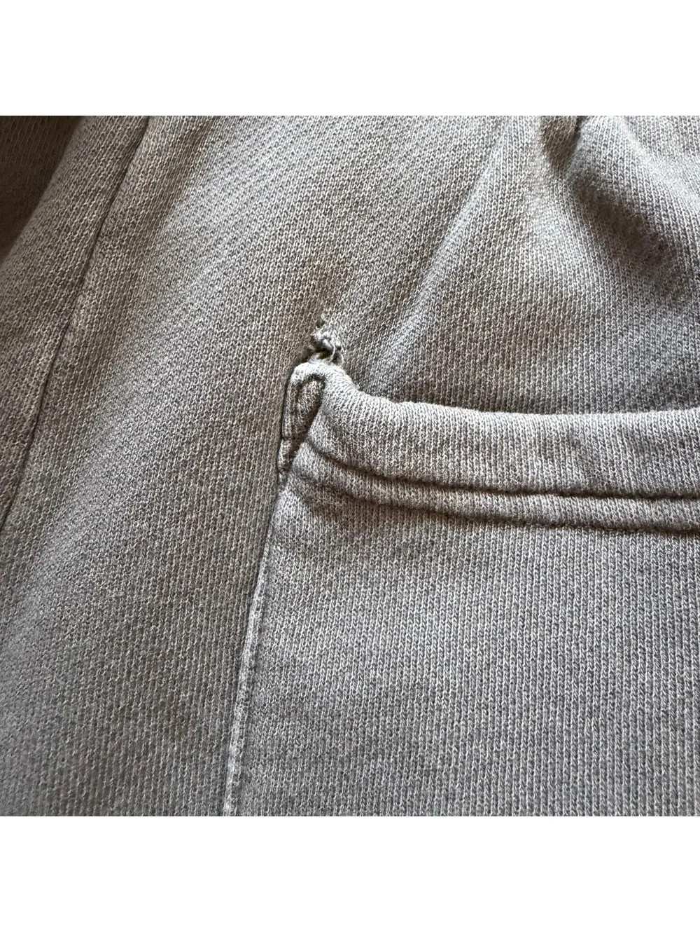 Elwood Core Sweat Shorts Terry Organic Cotton Drawstring Pockets Gray Men Small